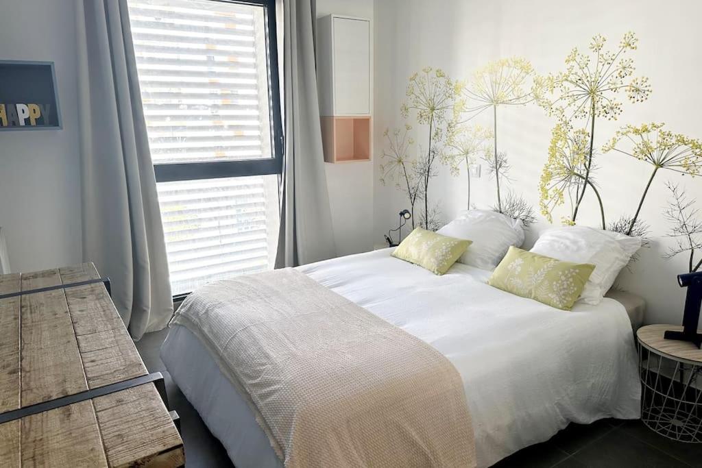 Bel Appart Design 2Ch, Mairie, Pkg, Wifi, Terrasse, Port Marianne Montpellier Buitenkant foto