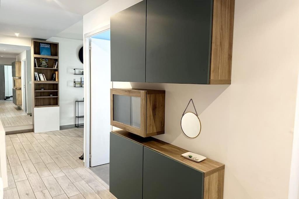 Bel Appart Design 2Ch, Mairie, Pkg, Wifi, Terrasse, Port Marianne Montpellier Buitenkant foto