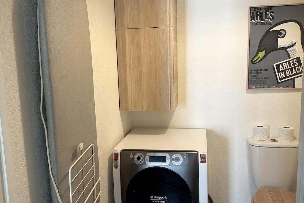 Bel Appart Design 2Ch, Mairie, Pkg, Wifi, Terrasse, Port Marianne Montpellier Buitenkant foto