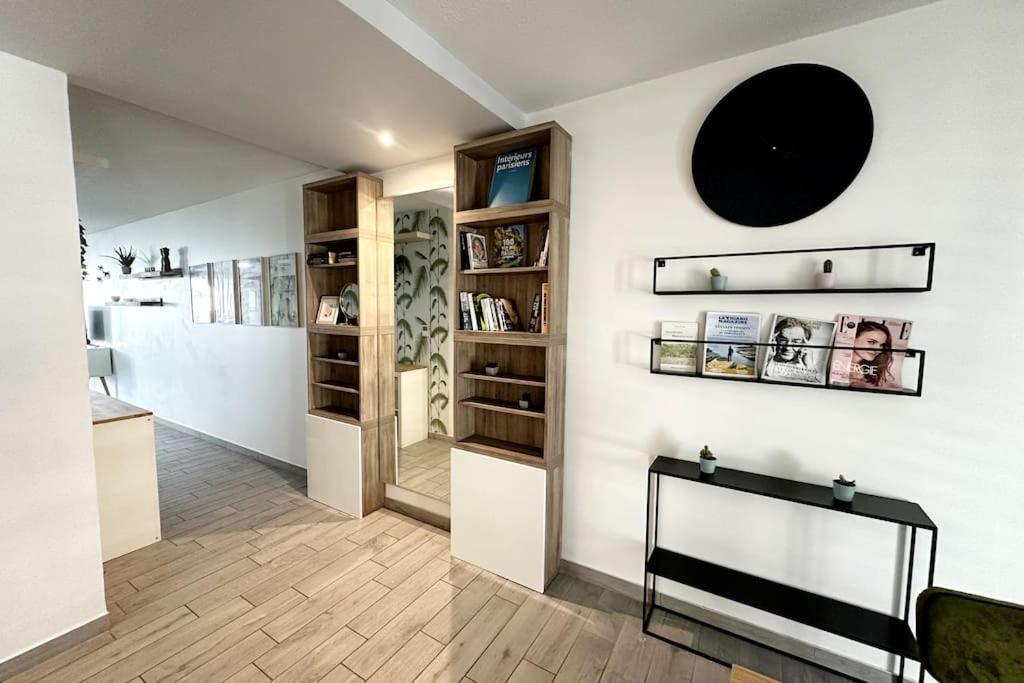 Bel Appart Design 2Ch, Mairie, Pkg, Wifi, Terrasse, Port Marianne Montpellier Buitenkant foto