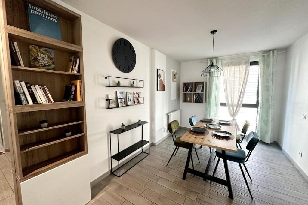 Bel Appart Design 2Ch, Mairie, Pkg, Wifi, Terrasse, Port Marianne Montpellier Buitenkant foto