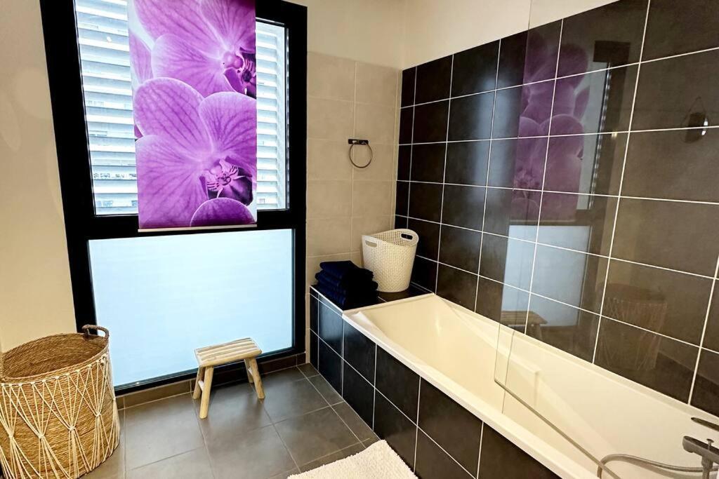 Bel Appart Design 2Ch, Mairie, Pkg, Wifi, Terrasse, Port Marianne Montpellier Buitenkant foto